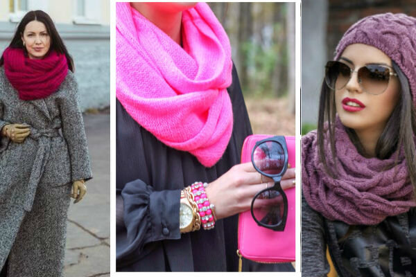 Шарф для сохранения тепла