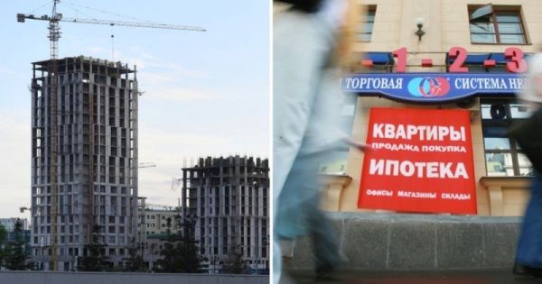 Историческое падение. Выдача ипотеки в&nbsp;РФ&nbsp;рухнула вчетверо