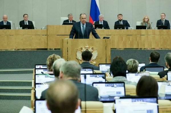 Сергей Лавров рассказал депутатам о новой концепции внешней политики России Сергей Лавров рассказал депутатам о новой концепции внешней политики России