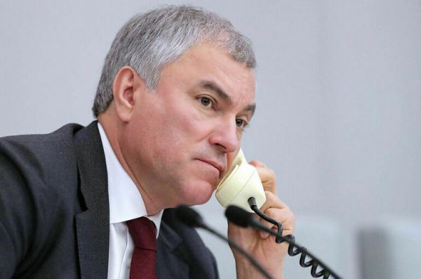 Володин провел разговор с Шентопом