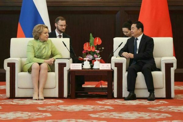 Валентина Матвиенко рассказала про символ российско-китайских отношений