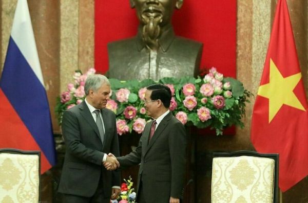 Володин встретился с президентом Вьетнама Володин встретился с президентом Вьетнама