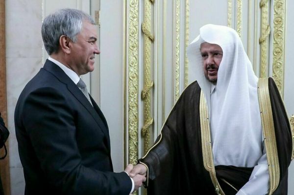 Володин встретился с наследным принцем Саудовской Аравии