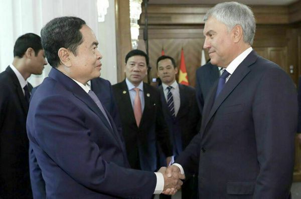 Володин обсудил с вьетнамским коллегой развитие межпарламентских отношений Володин обсудил с вьетнамским коллегой развитие межпарламентских отношений