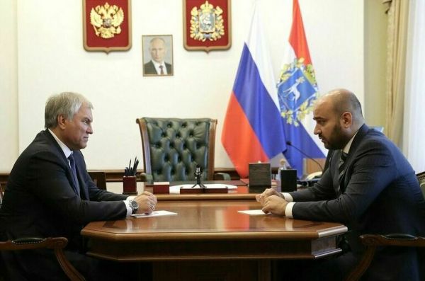 Володин встретился с врио губернатора Самарской области