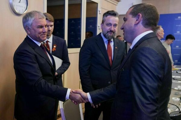 Володин встретился с депутатами Европарламента