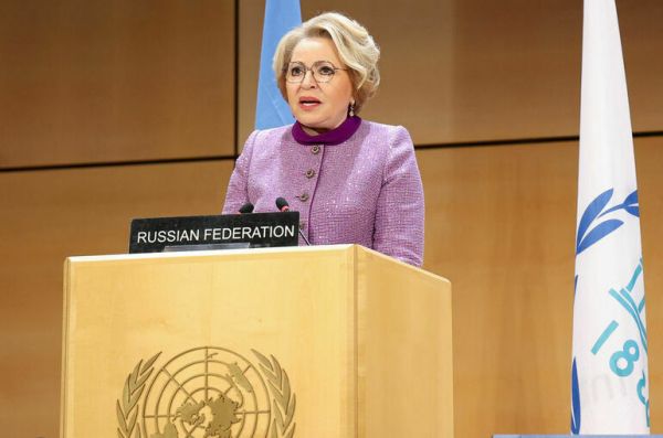 Валентина Матвиенко рассказала, что является вечным двигателем мировых войн Валентина Матвиенко рассказала, что является вечным двигателем мировых войн