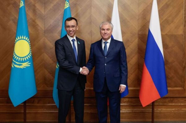 Володин: РФ и Казахстан развиваются, а положение Европы ухудшается с каждым днем Володин: РФ и Казахстан развиваются, а положение Европы ухудшается с каждым днем